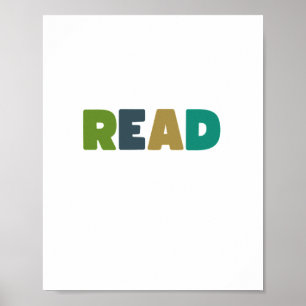 read. Poster & Prints
