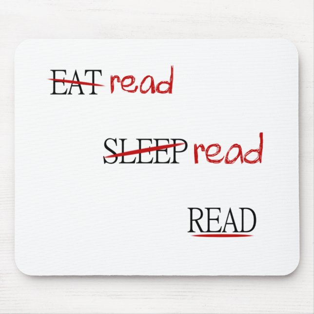 Read read read mouse mat (Front)