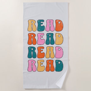 Read Read Read Read Beach Towel