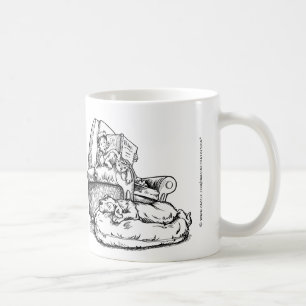 READ, Reading to the Cat and Dog mugs