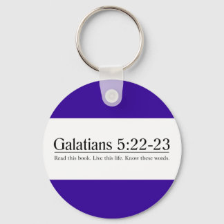 Read the Bible Galatians 5:22-23 Key Ring