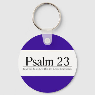 Read the Bible Psalm 23 Key Ring