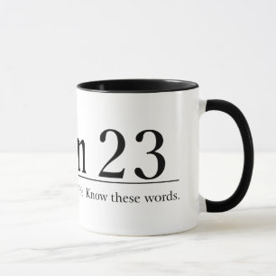 Read the Bible Psalm 23 Mug