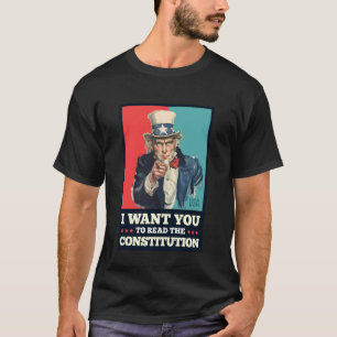 Read The Constitution Patriotic Study The US Const T-Shirt