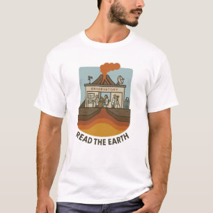 Read The Earth Geology Lab T-Shirt