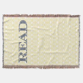 READ THROW BLANKET