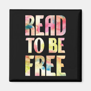 Read to be Free reading encouragement Magnet