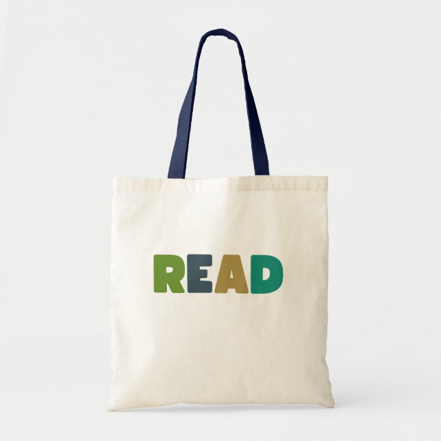 read. Totes & Book Bags (Front)
