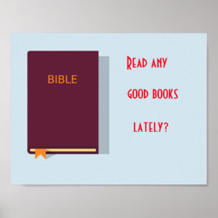 Read your bible poster