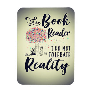 Reader Gift I Am A Book Reader Magnet