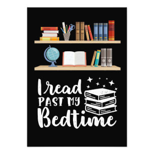 Reader Gift I Read Past My Bedtime Photo Print