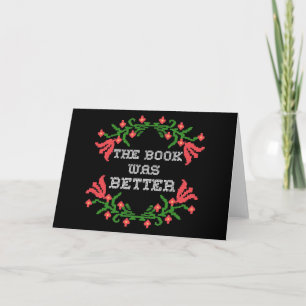 Reader Gift The Book Was Better Card