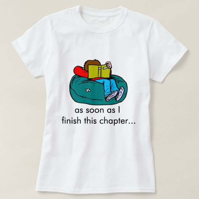 Reader T-shirts and Gifts. (Design Front)