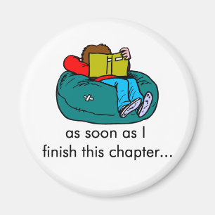 Reader T-shirts and Gifts. Magnet
