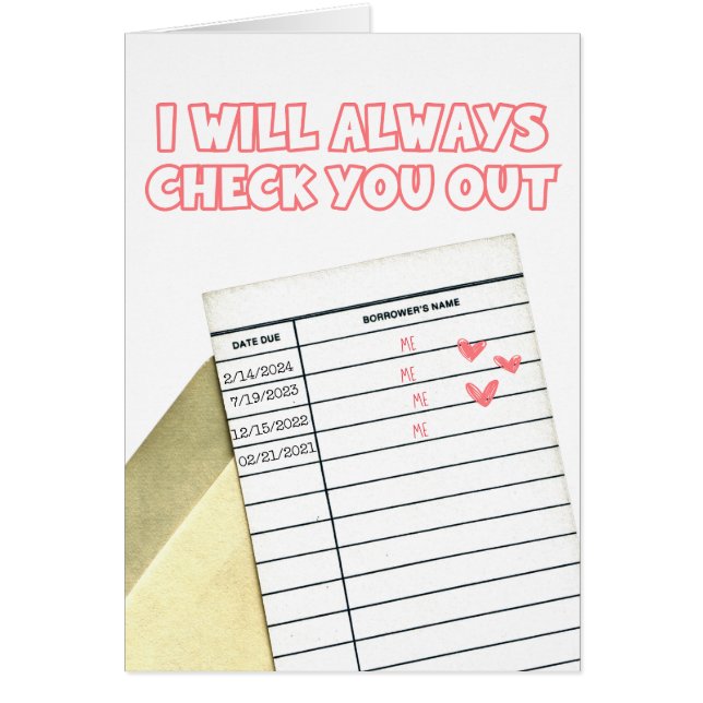 Reader Valentines Card (Front)