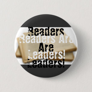 Readers Are Leaders 6 Cm Round Badge