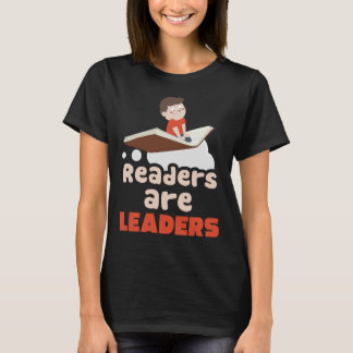 Readers Are Leaders, Reading Librarian, Book Lover T-Shirt