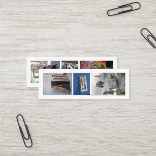 Reader's bookmark mini business card