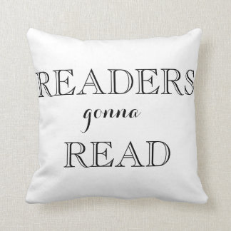 Readers Gonna Read Throw Pillow