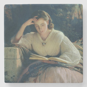 Reading , 1863 stone coaster