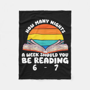 Reading 67 Meme Englieacher Funny 67 Book Lover Hu Fleece Blanket