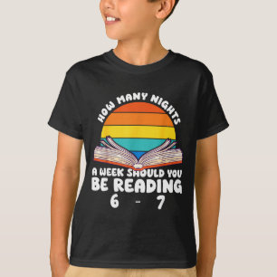Reading 67 Meme Englieacher Funny 67 Book Lover Hu T-Shirt