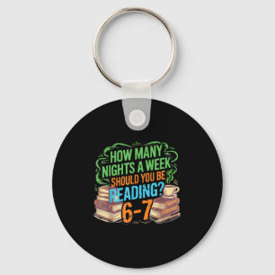 Reading 67 Meme Englieacher Funny 67 Librarian  Key Ring