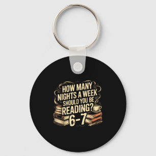 Reading 67 Meme Englieacher Funny 67 Librarian  Key Ring