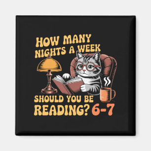 Reading 67 Meme Englieacher In Funny 67 Cat Vintag Magnet