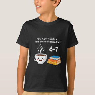 Reading 67 Meme English Teacher Funny 6 7 T-Shirt