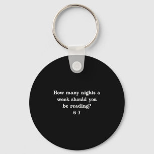 Reading 67 Meme Funny Book Lover Librarian English Key Ring