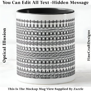 Reading Addict Hidden Message Funny Novelty 111B Mug
