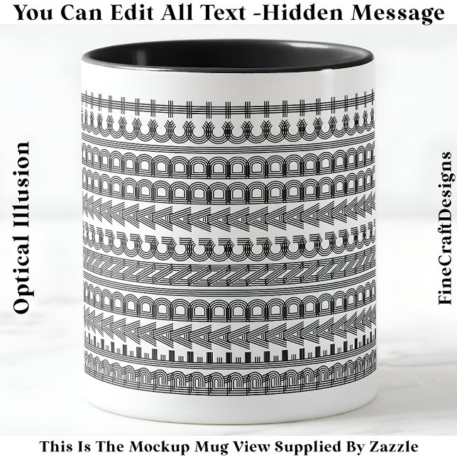 Reading Addict Hidden Message Funny Novelty 111B Mug (Creator Uploaded)