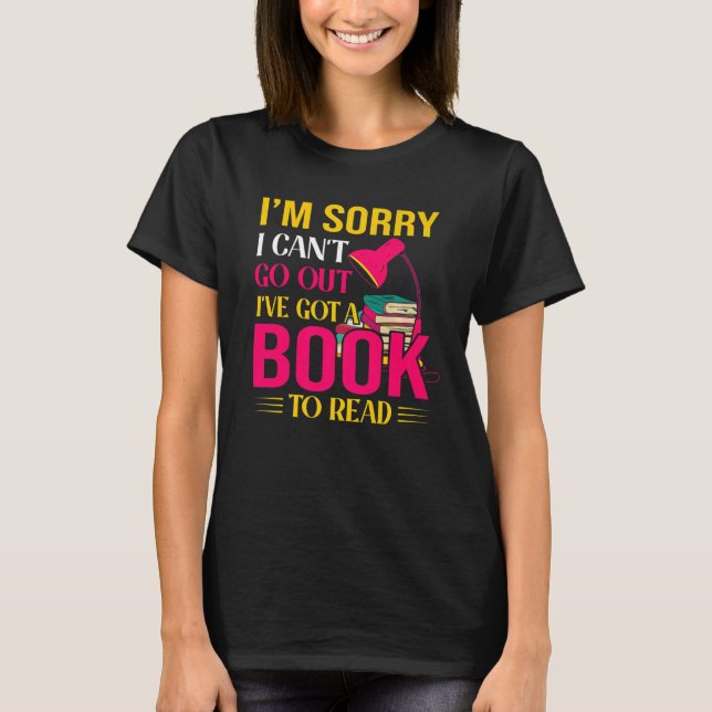 Reading adventure book readers apparel funny quote T-Shirt (Front)