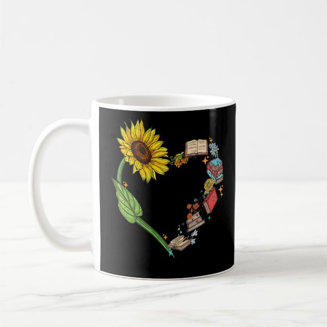 Reading adventure book readers apparel motivationa coffee mug (Left)