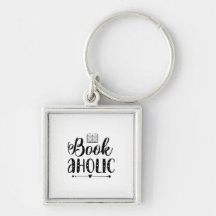 Reading Art Book Aholic Key Ring