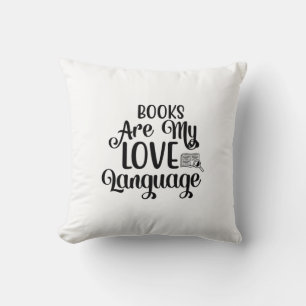 Reading Art Books Are My Love Language Cushion