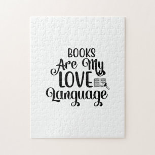 Reading Art Books Are My Love Language Jigsaw Puzzle