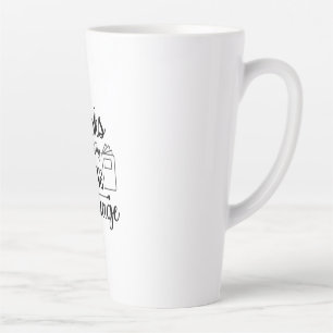 Reading Art Books Are My Love Language Latte Mug