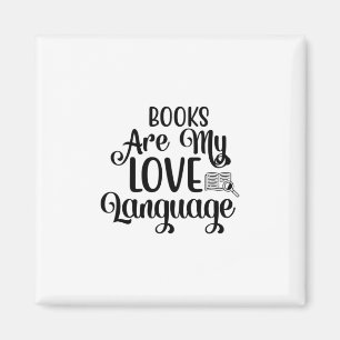 Reading Art Books Are My Love Language Magnet