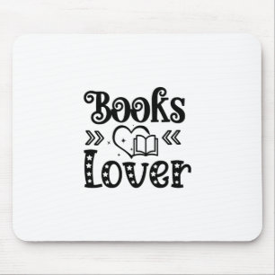 Reading Art Books Lover Mouse Mat