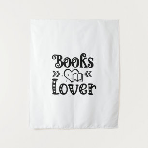 Reading Art Books Lover Tapestry