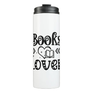 Reading Art Books Lover Thermal Tumbler