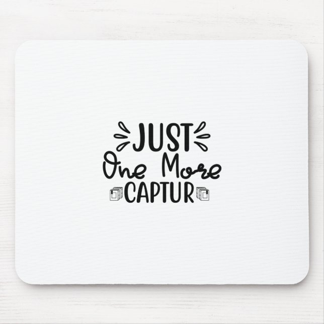 Reading Art Just One More Captur Mouse Mat (Front)