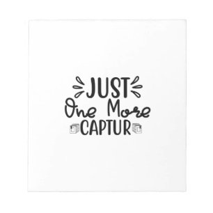 Reading Art Just One More Captur Notepad