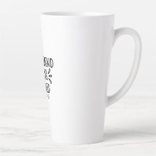 Reading Art My Weekend Is All Booked Latte Mug