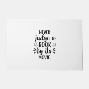 Reading Art Never Judge A Book By Its Movie Doormat