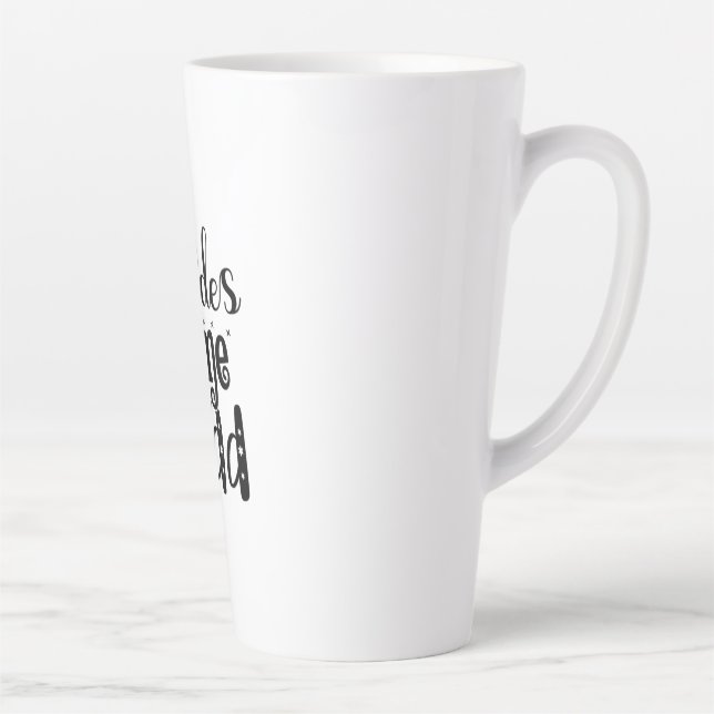 Reading Art Reades Game Read Latte Mug (Right)