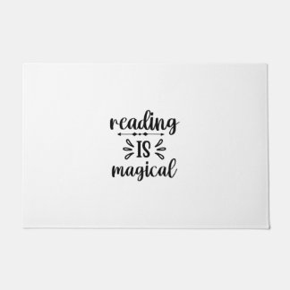 Reading Art Reading Is Magical Doormat