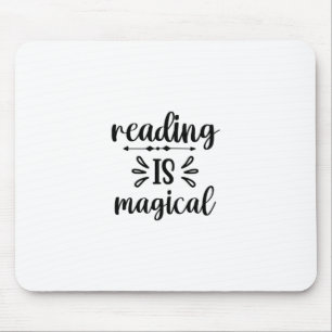 Reading Art Reading Is Magical Mouse Mat
